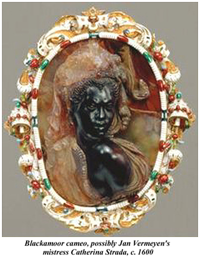 Blackamoor cameo 1600